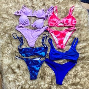 SHEIN Womens Bikini Set Bundle